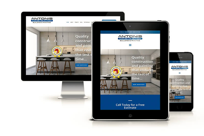 Responsive Screen Website Design